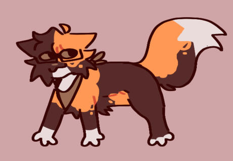 chibi feral cat (£8)